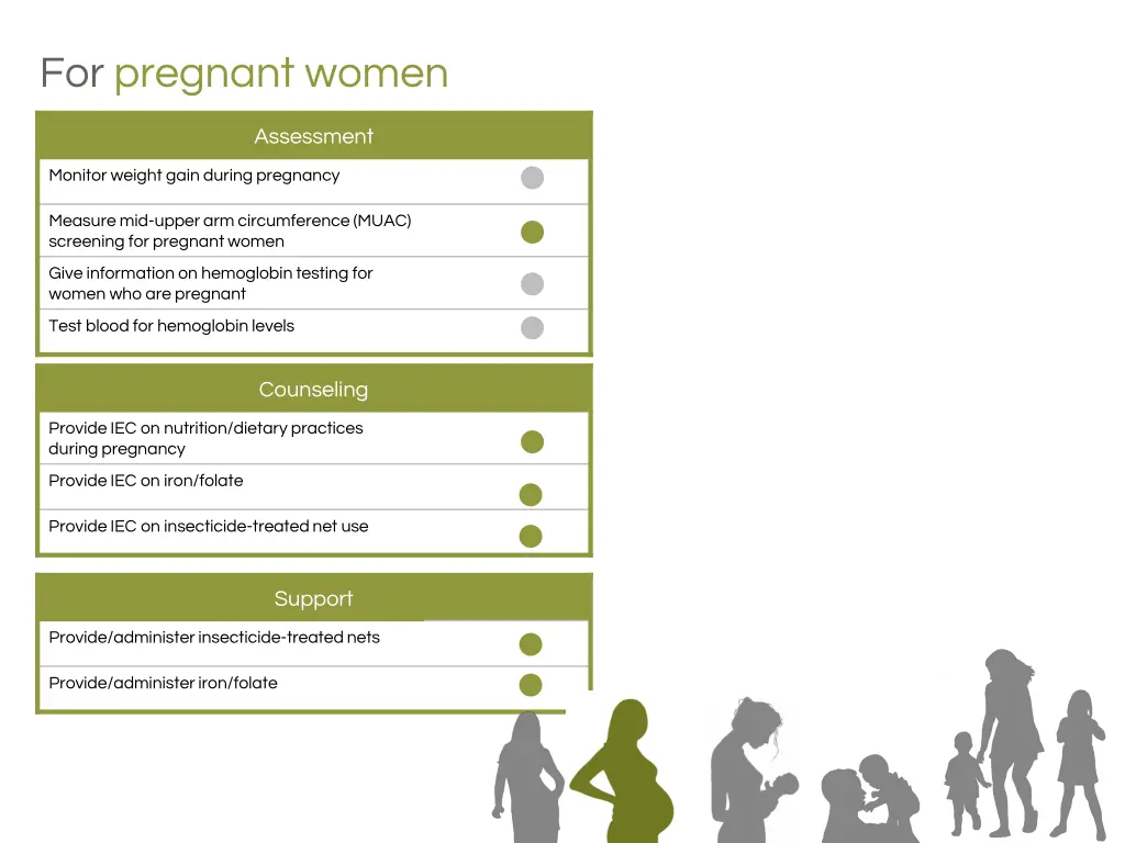 for pregnant women