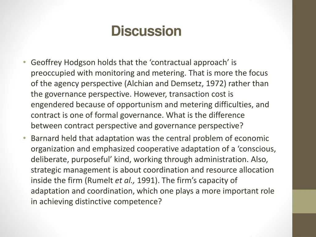 discussion