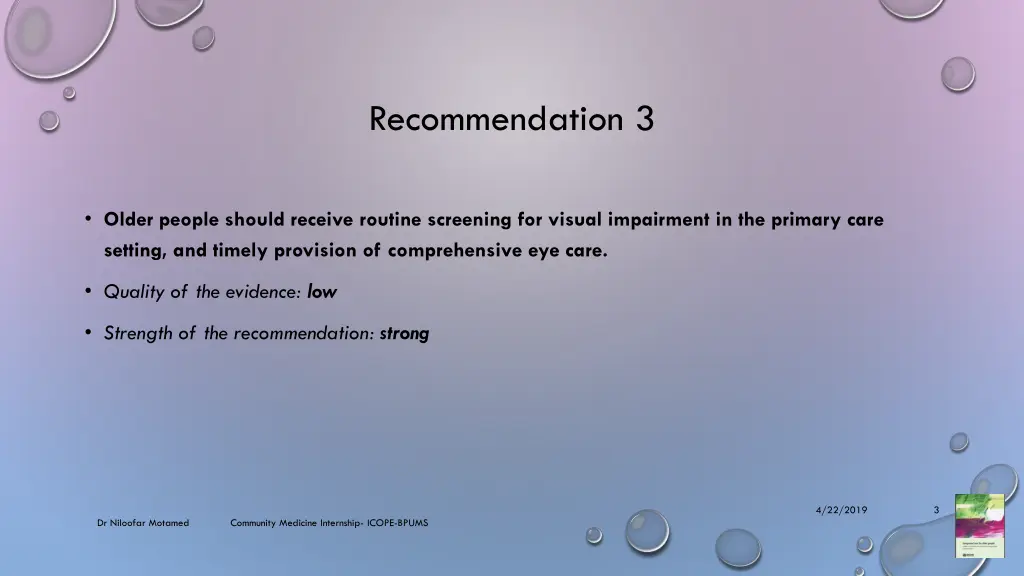 recommendation 3