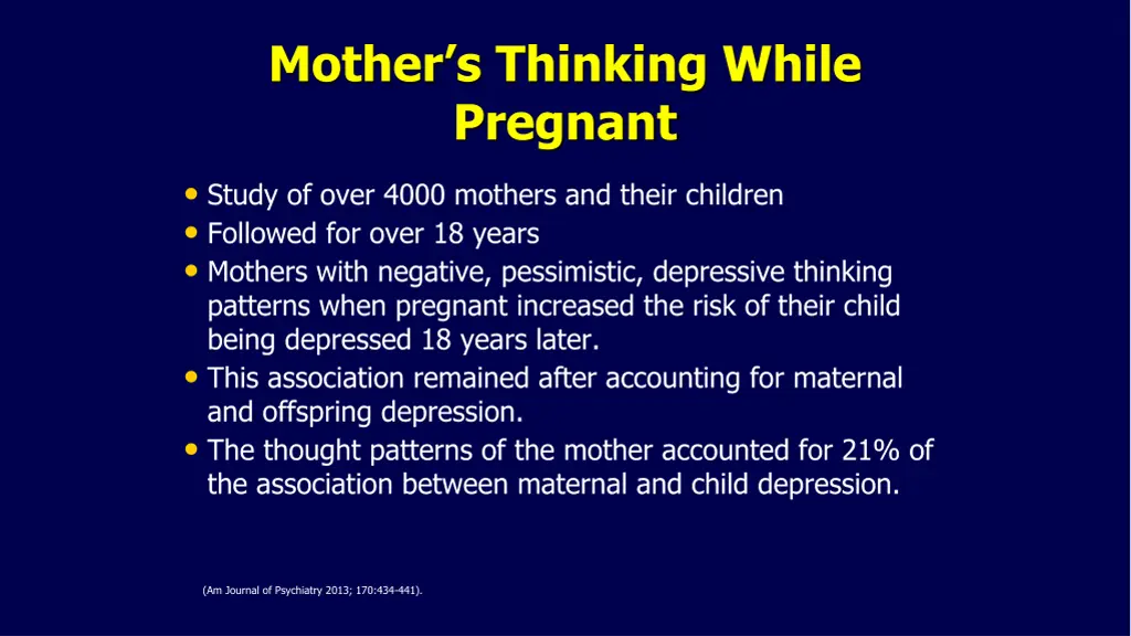 mother s thinking while pregnant