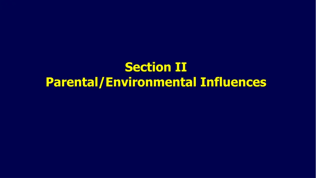 section ii