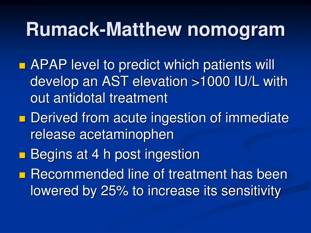 rumack matthew nomogram