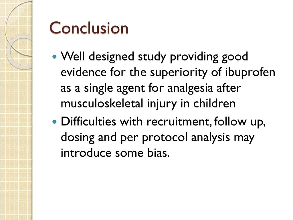 conclusion
