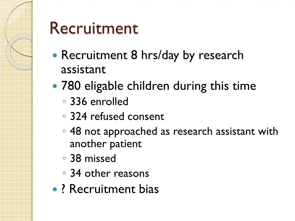 recruitment