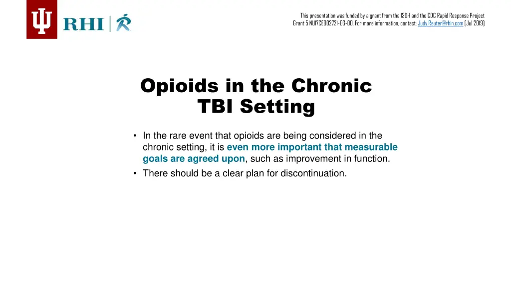 this presentation was funded by a grant from 14