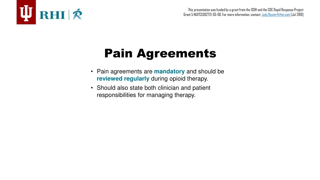 this presentation was funded by a grant from 15