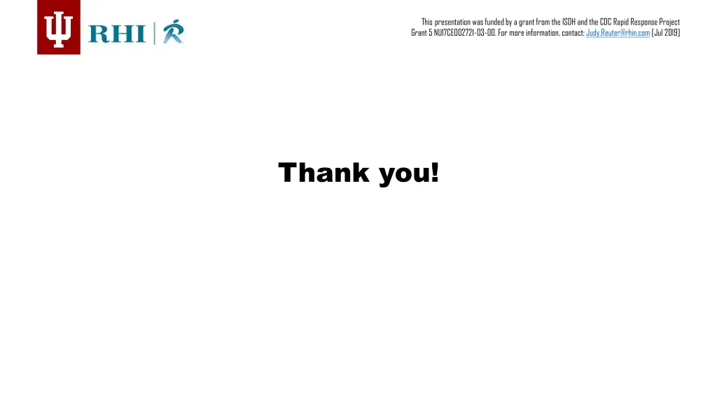this presentation was funded by a grant from 21