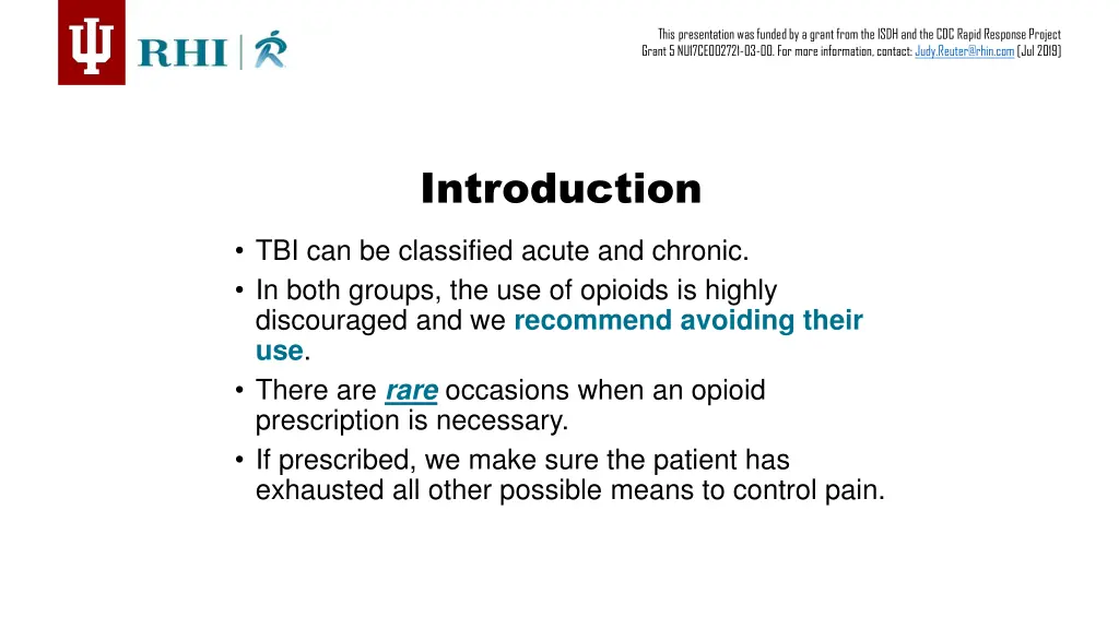 this presentation was funded by a grant from 3