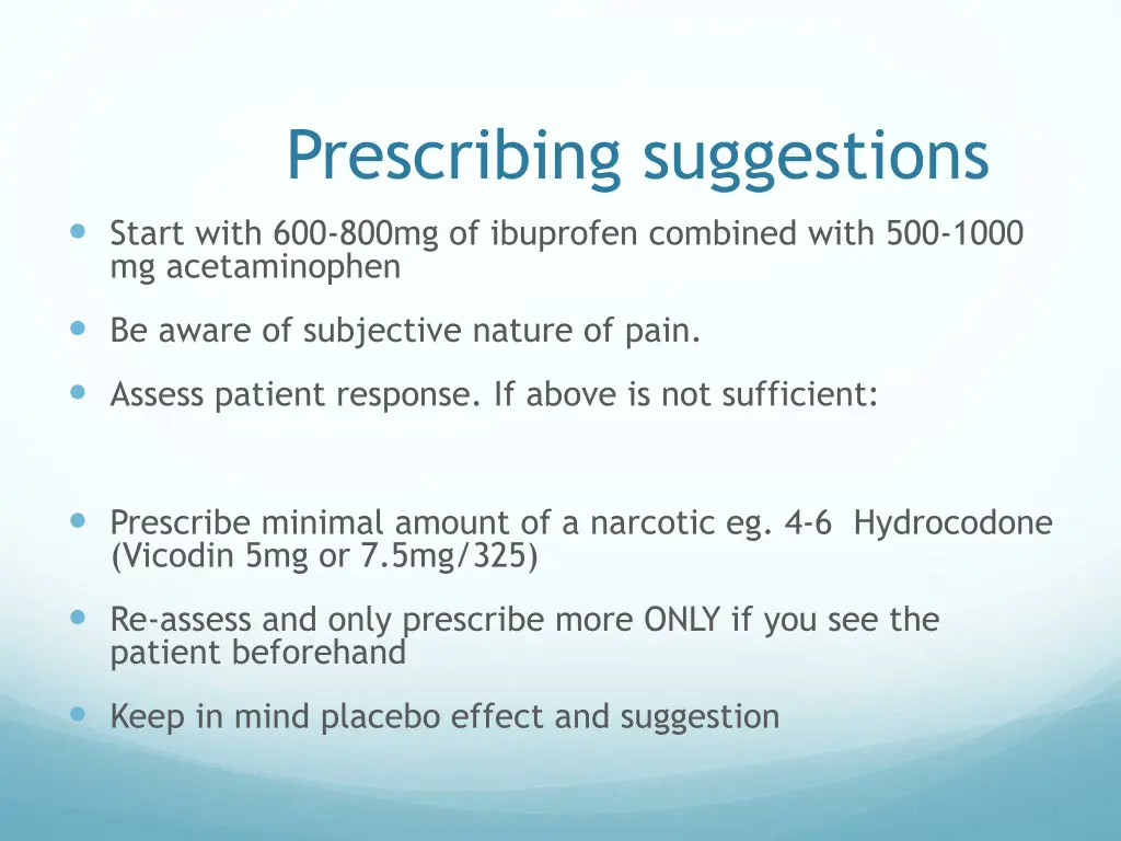 prescribing suggestions start with 600 800mg