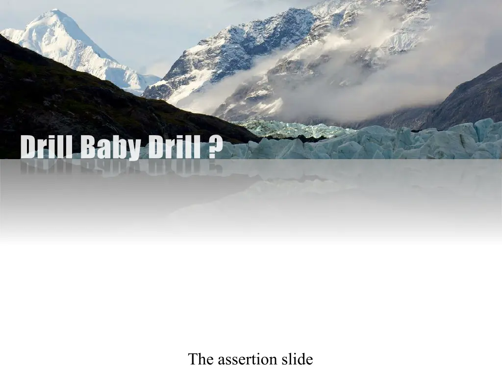 the assertion slide