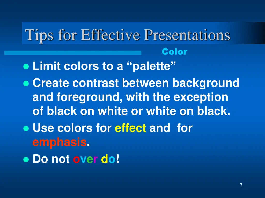 tips for effective presentations 4