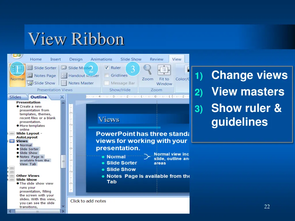 view ribbon