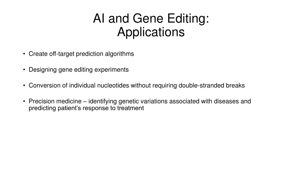 ai and gene editing applications 1