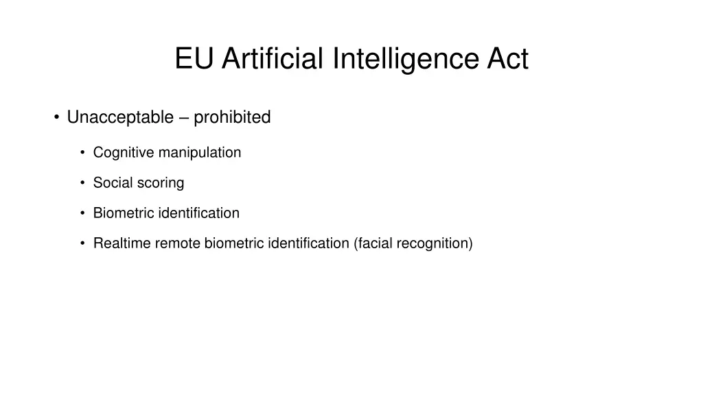 eu artificial intelligence act