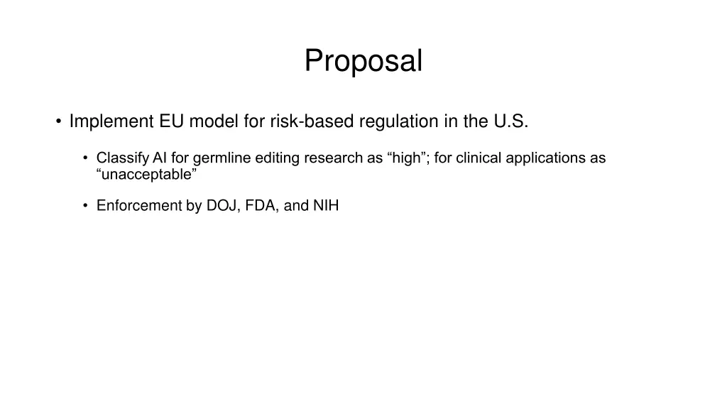 proposal