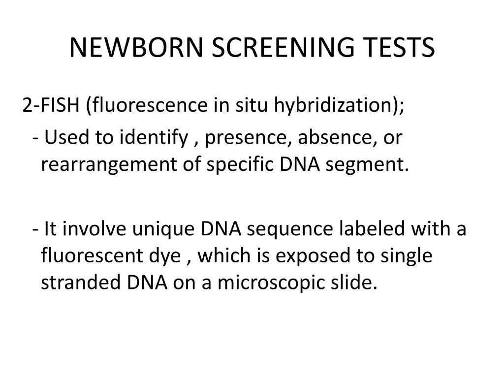 newborn screening tests 1