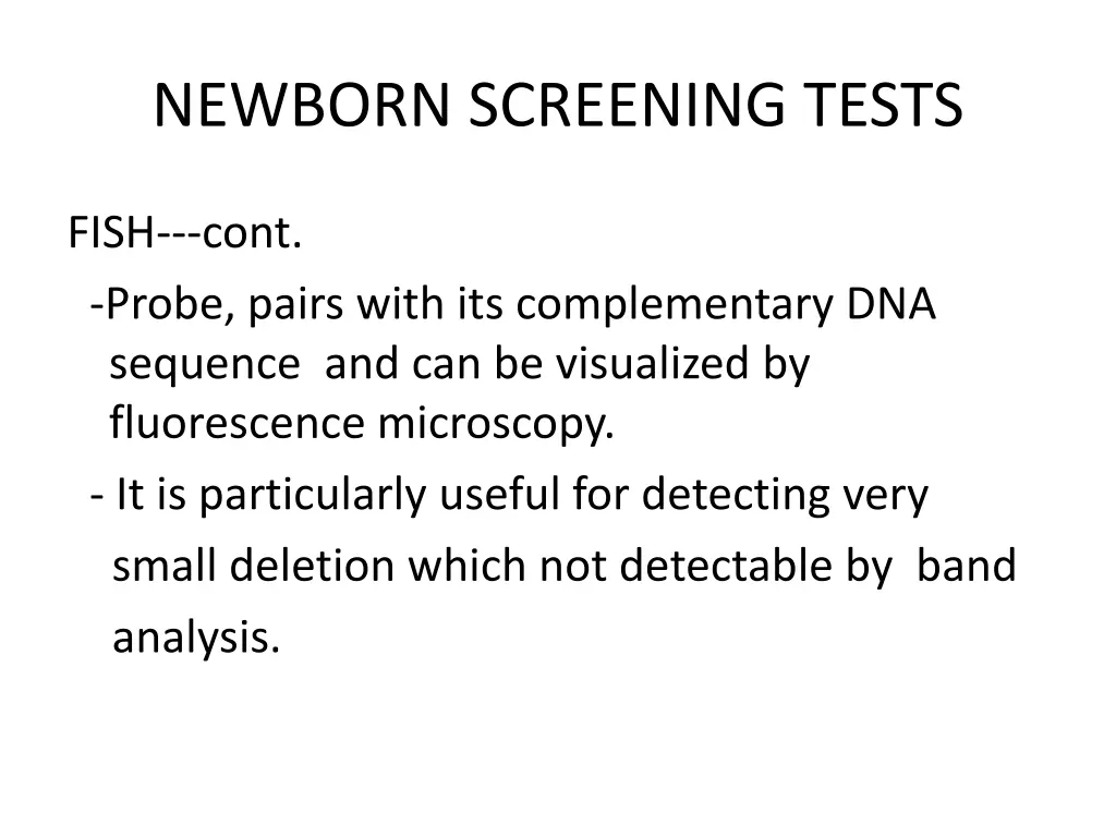 newborn screening tests 2