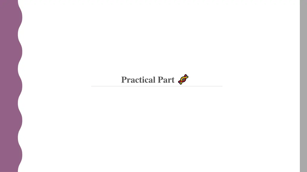 practical part