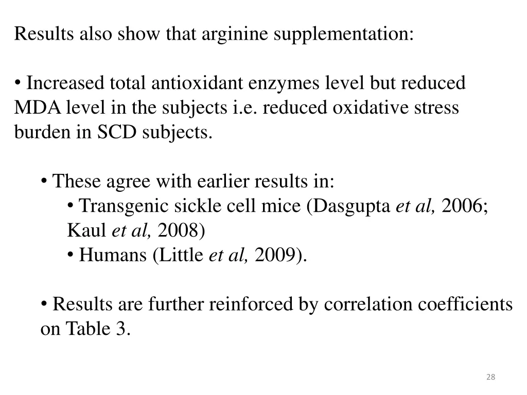 results also show that arginine supplementation