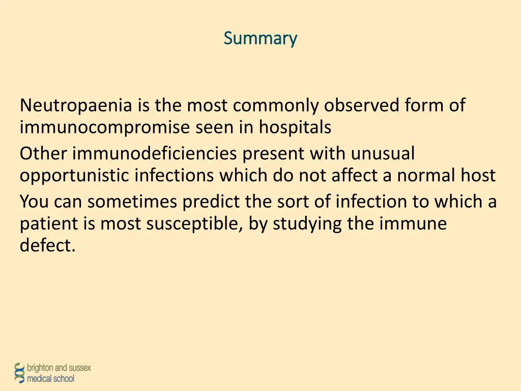 summary summary