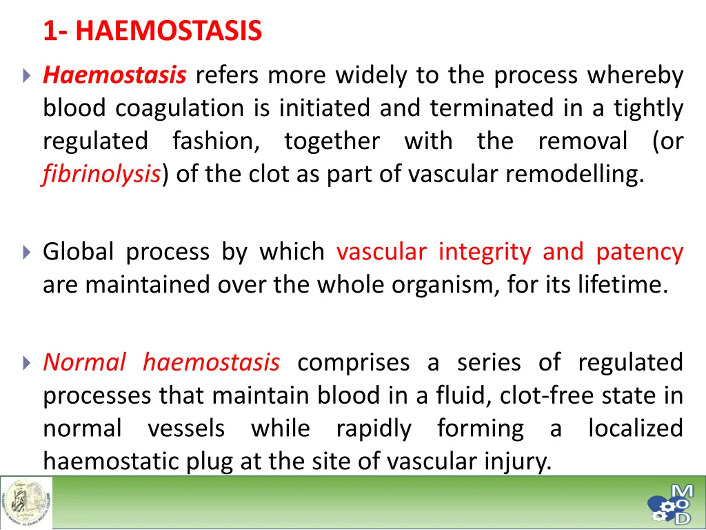 1 haemostasis 1