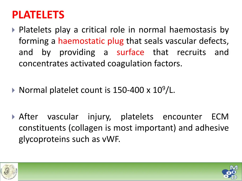 platelets