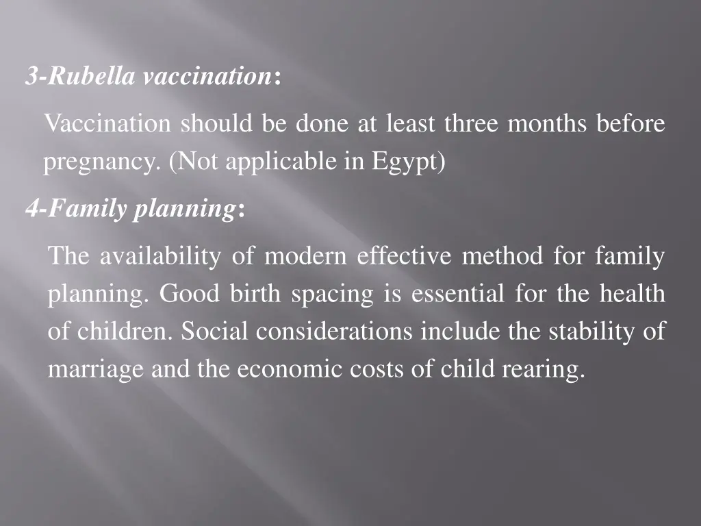 3 rubella vaccination