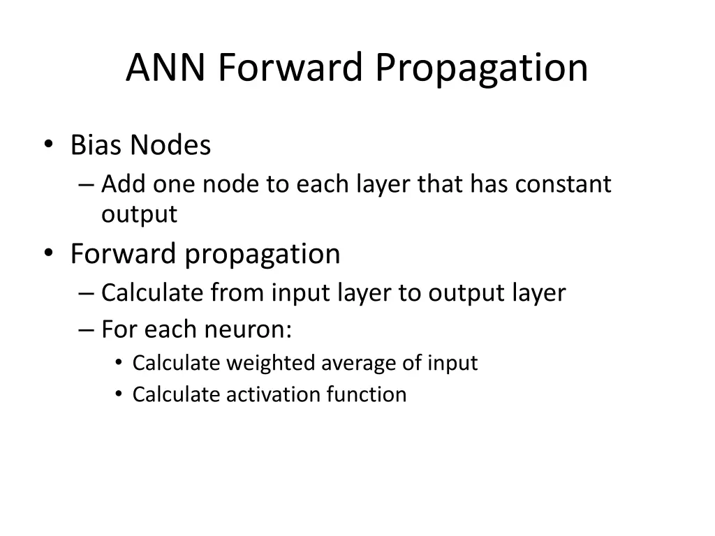 ann forward propagation 1