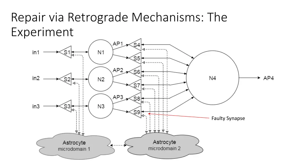 repair via retrograde mechanisms the experiment