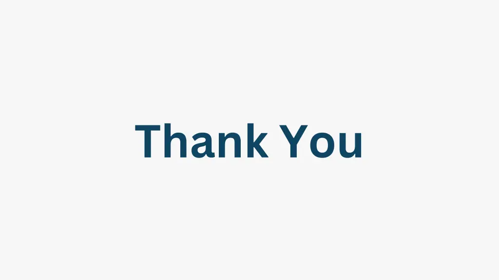 thank you