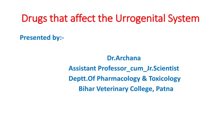 drugs that affect the drugs that affect