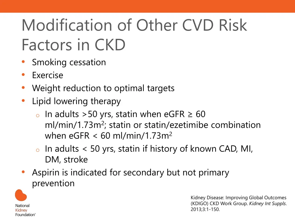 modification of other cvd risk factors
