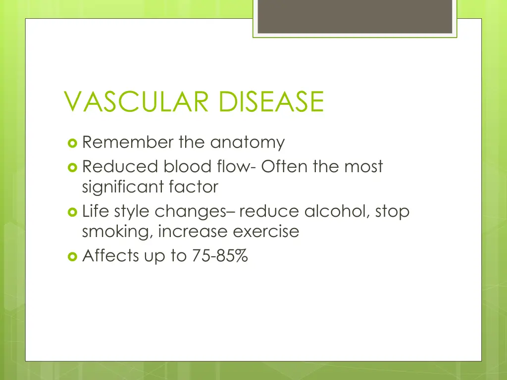 vascular disease