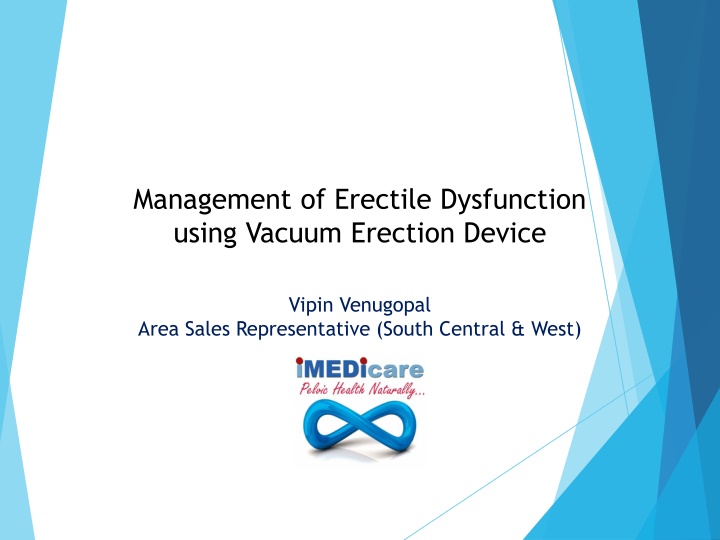 management of erectile dysfunction using vacuum
