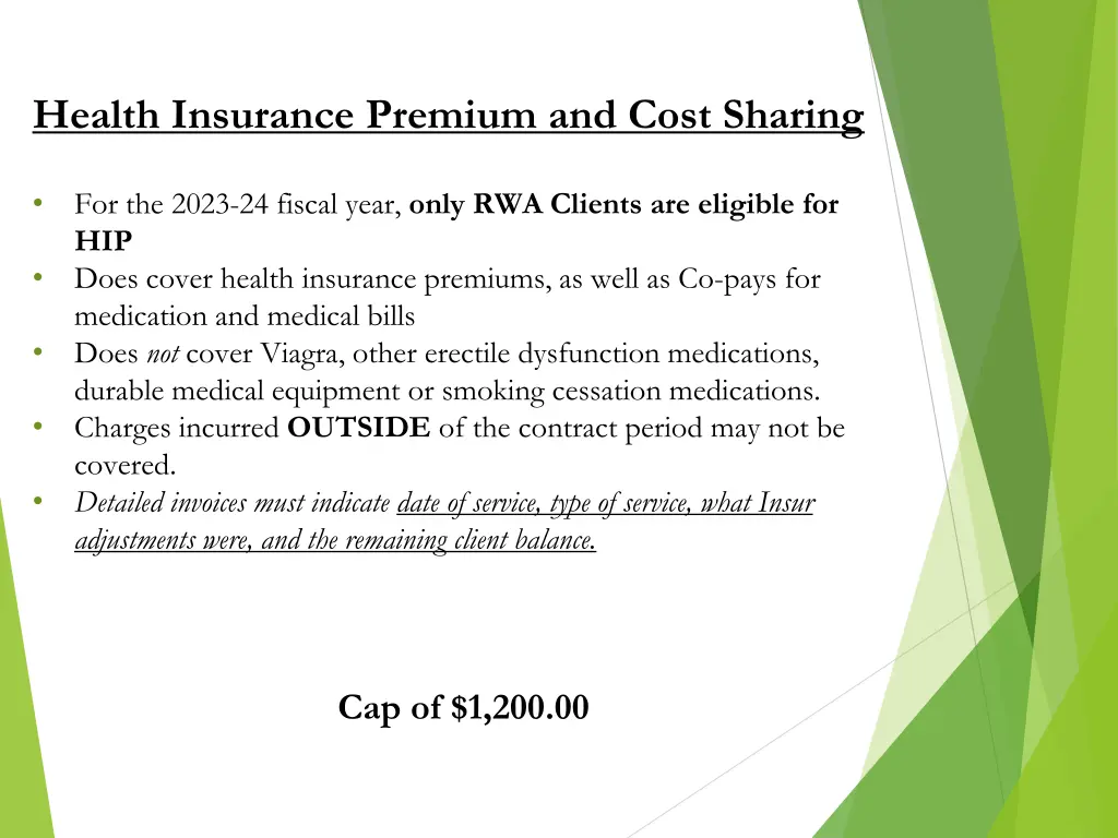 health insurance premium and cost sharing