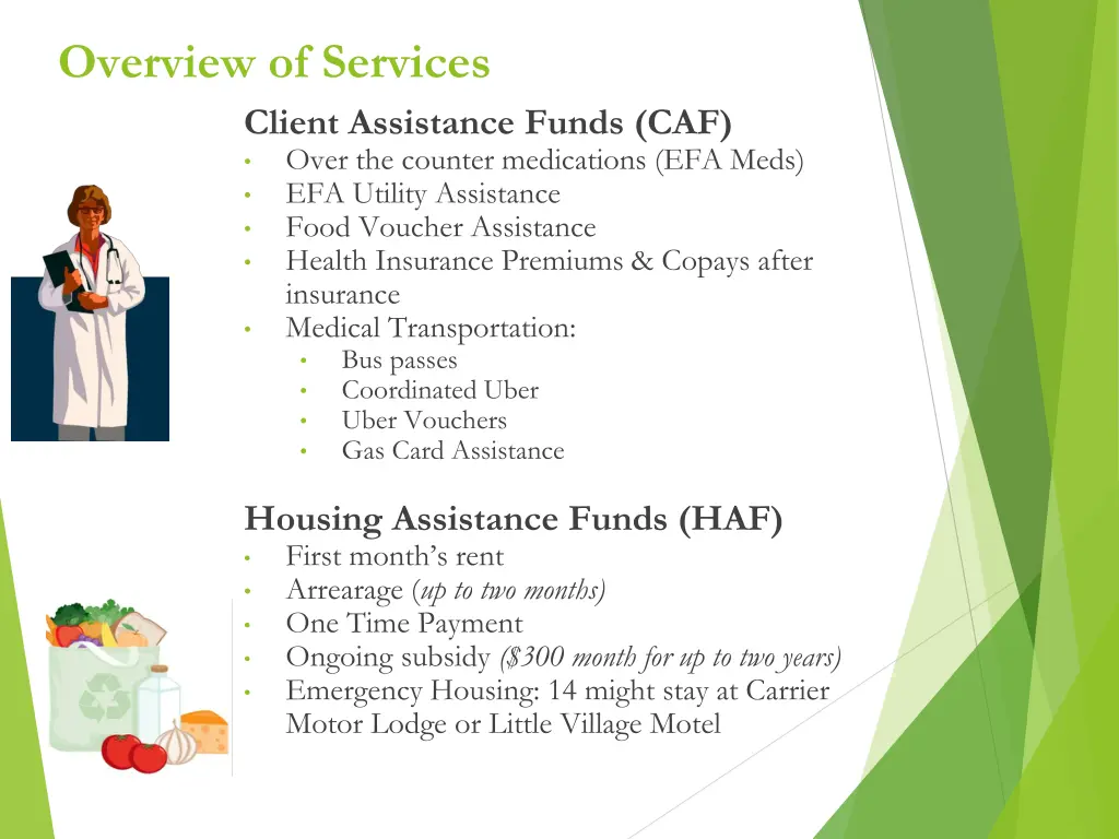 overview of services