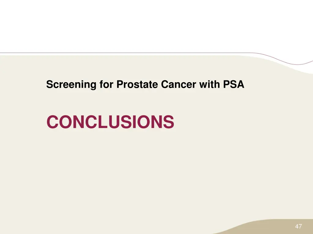screening for prostate cancer with psa 2