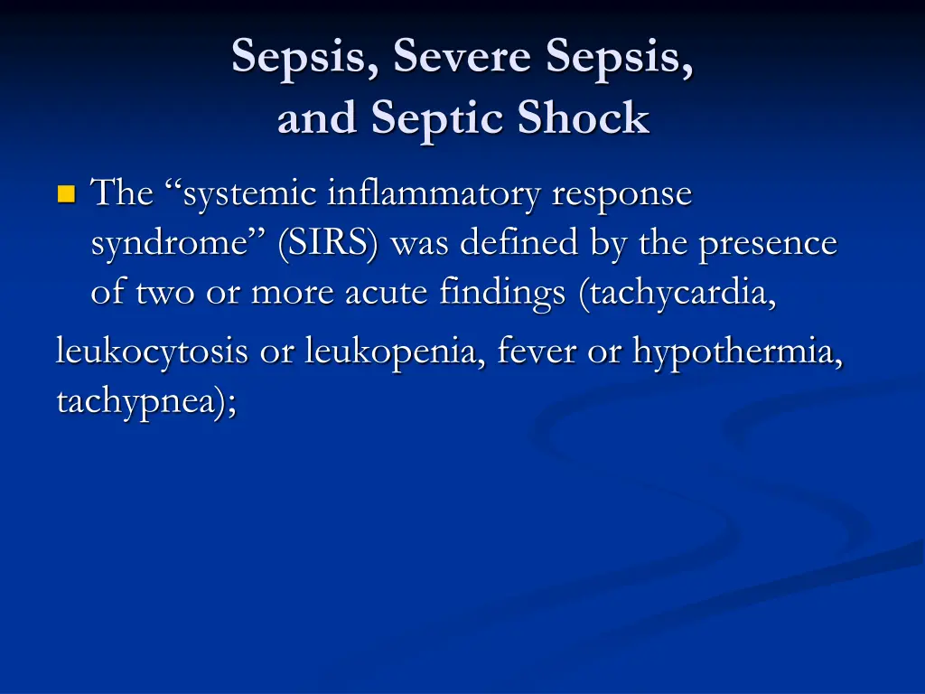 sepsis severe sepsis and septic shock 1