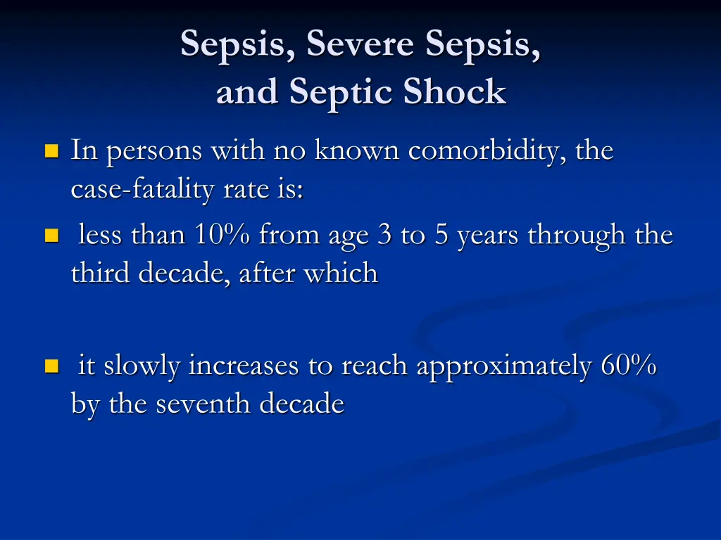 sepsis severe sepsis and septic shock 12