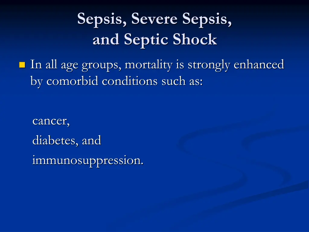 sepsis severe sepsis and septic shock 13