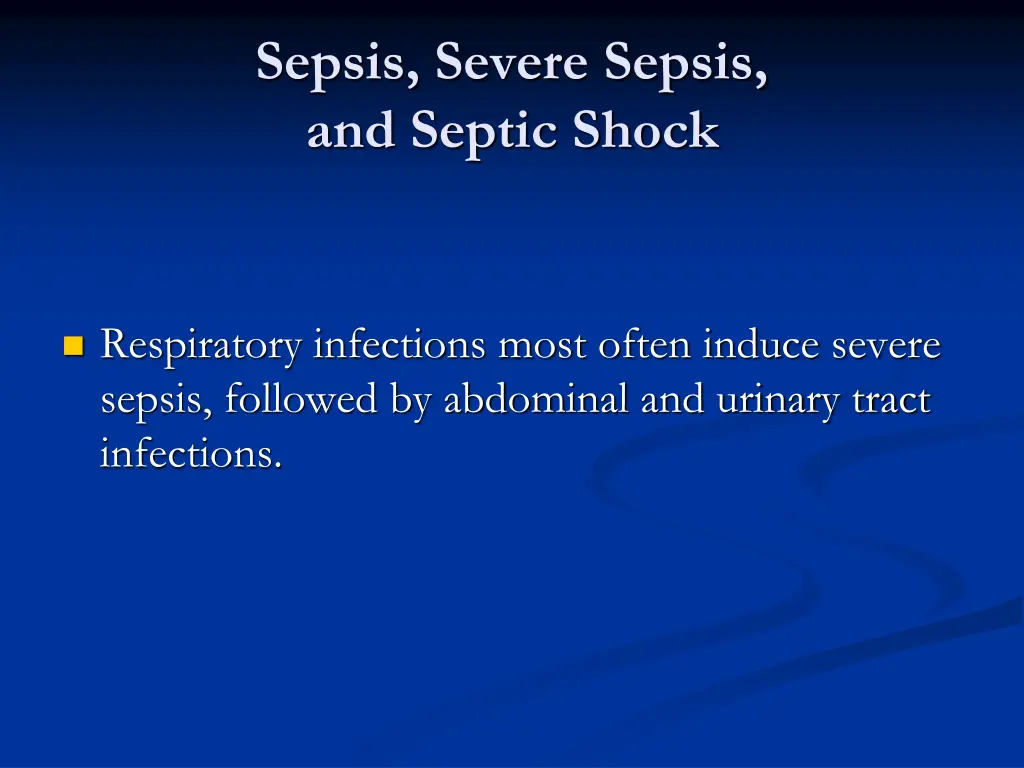 sepsis severe sepsis and septic shock 17