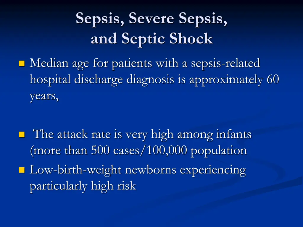sepsis severe sepsis and septic shock 7