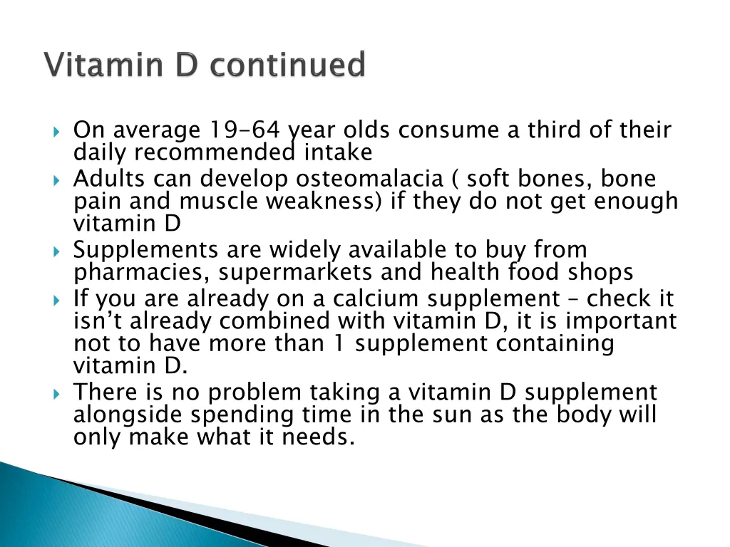 on average 19 64 year olds consume a third