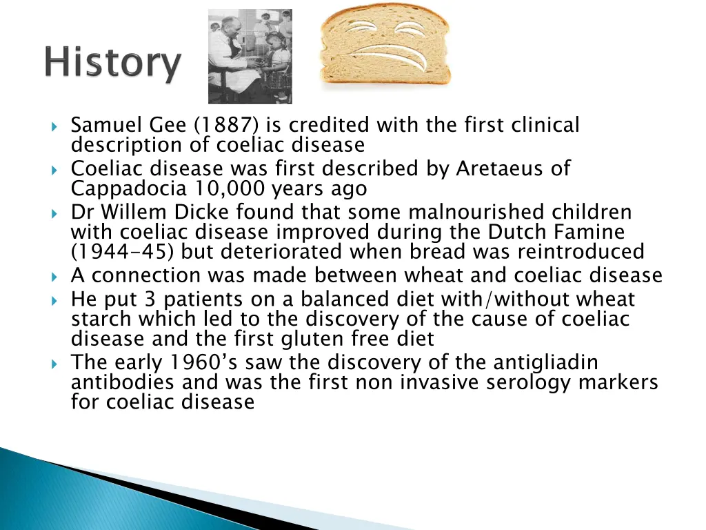 samuel gee 1887 is credited with the first
