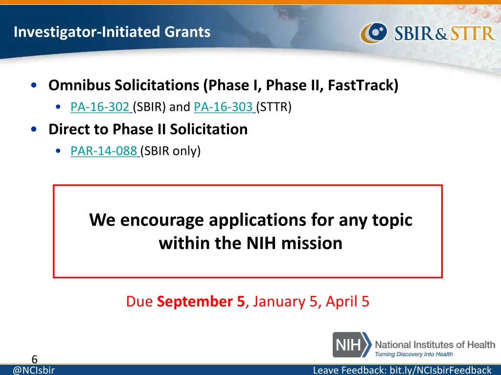 investigator initiated grants