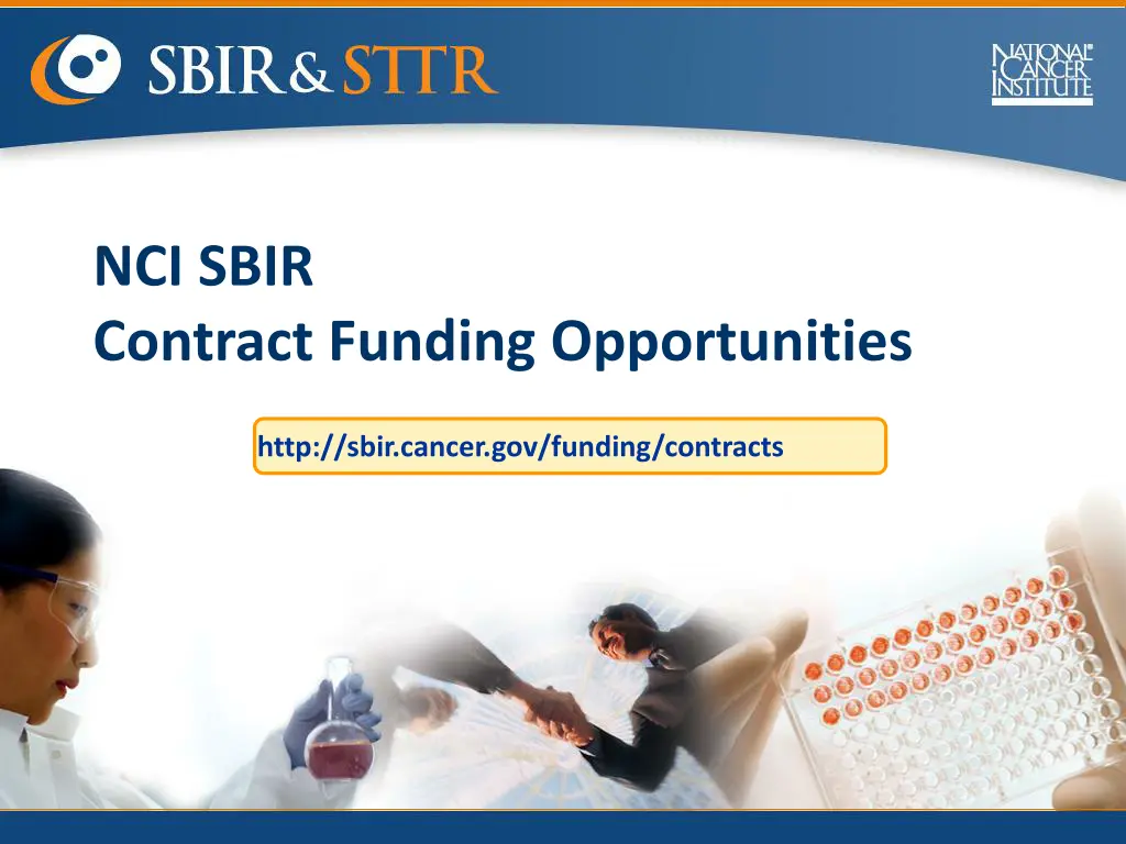 nci sbir contract funding opportunities