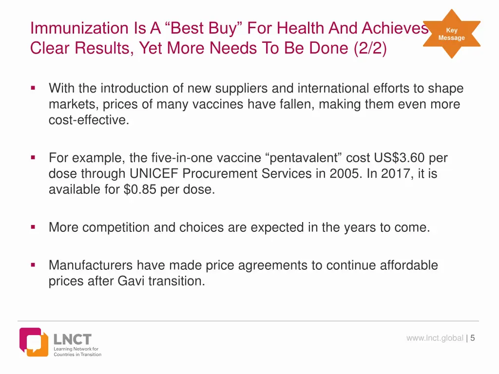 immunization is a best buy for health 1