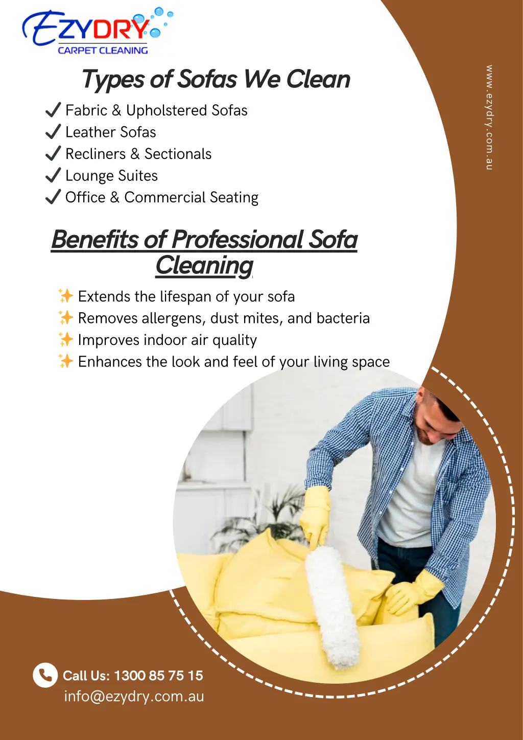 types of sofas we clean fabric upholstered sofas