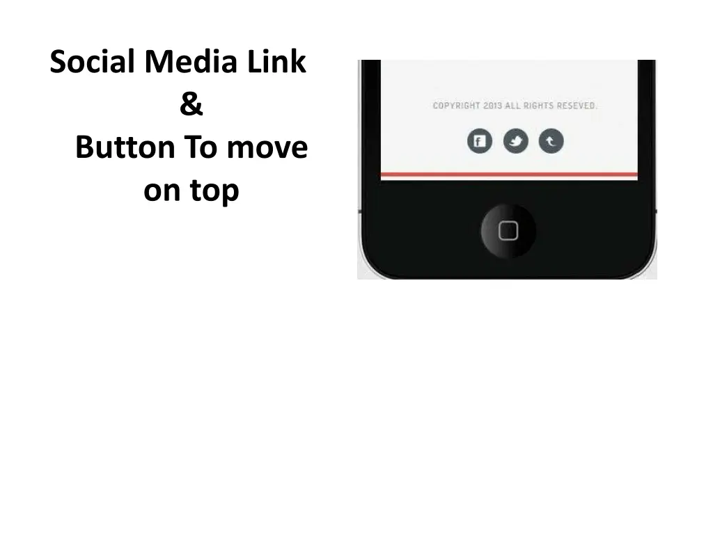 social media link