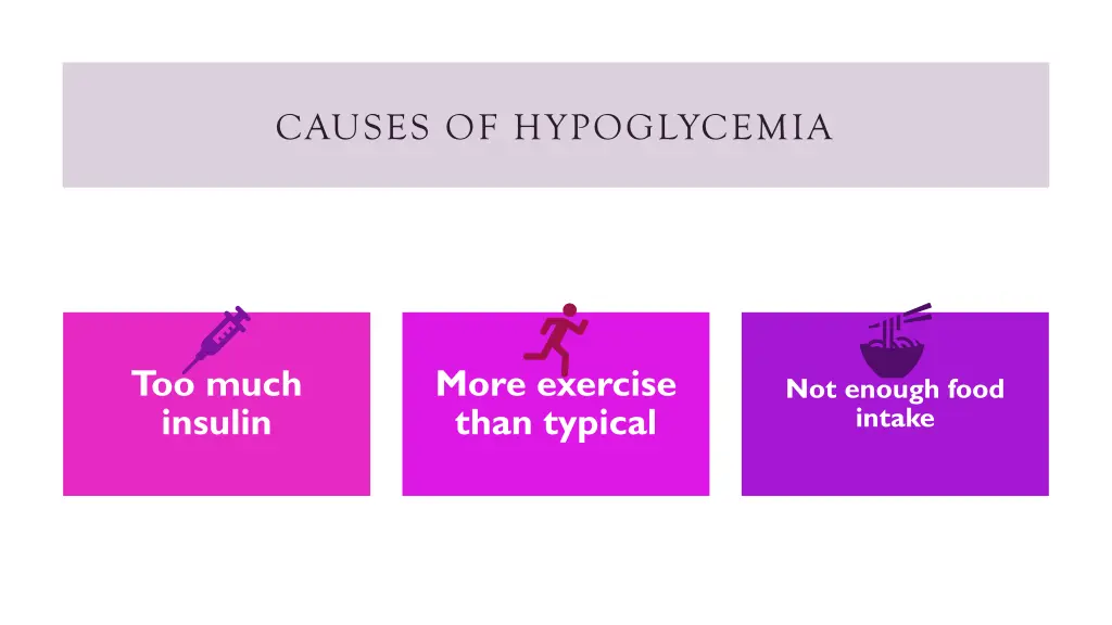 causes of hypoglycemia